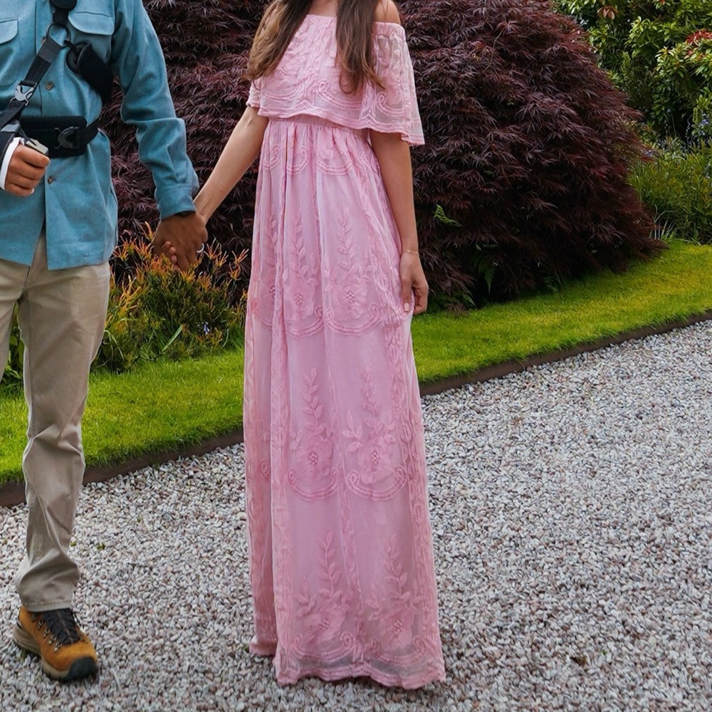 Pink Maxi Dress - Picture 2 of 4